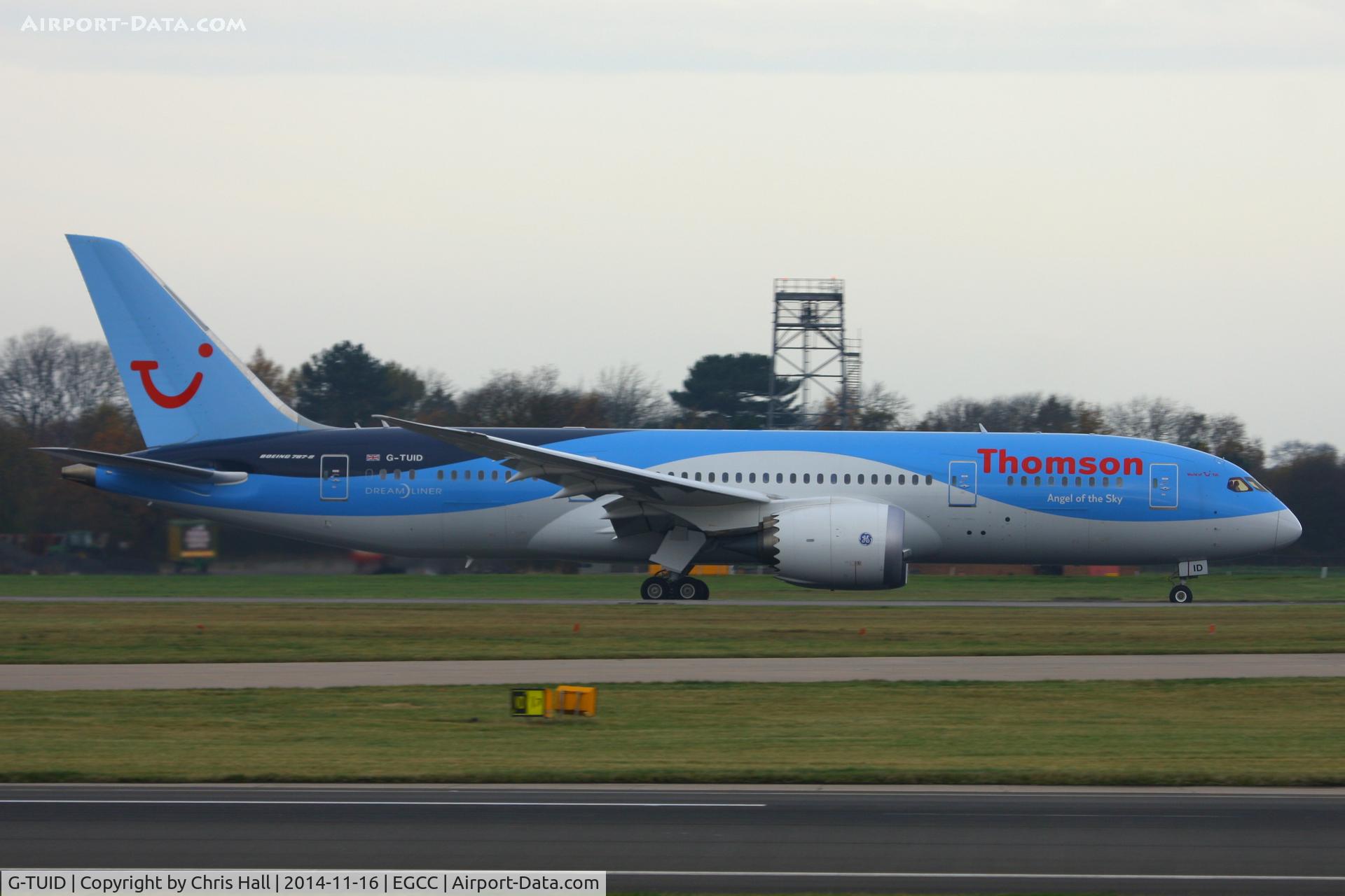 G-TUID, 2013 Boeing 787-8 Dreamliner C/N 36424, Thomson