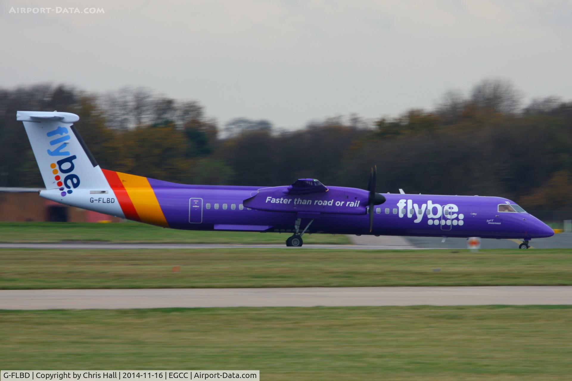 G-FLBD, 2009 De Havilland Canada DHC-8-402Q Dash 8 C/N 4259, flybe