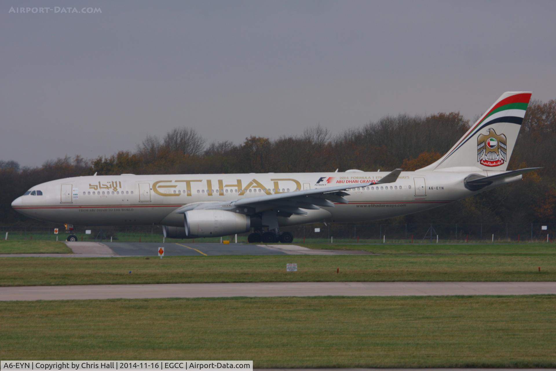 A6-EYN, 2007 Airbus A330-243 C/N 832, Etihad