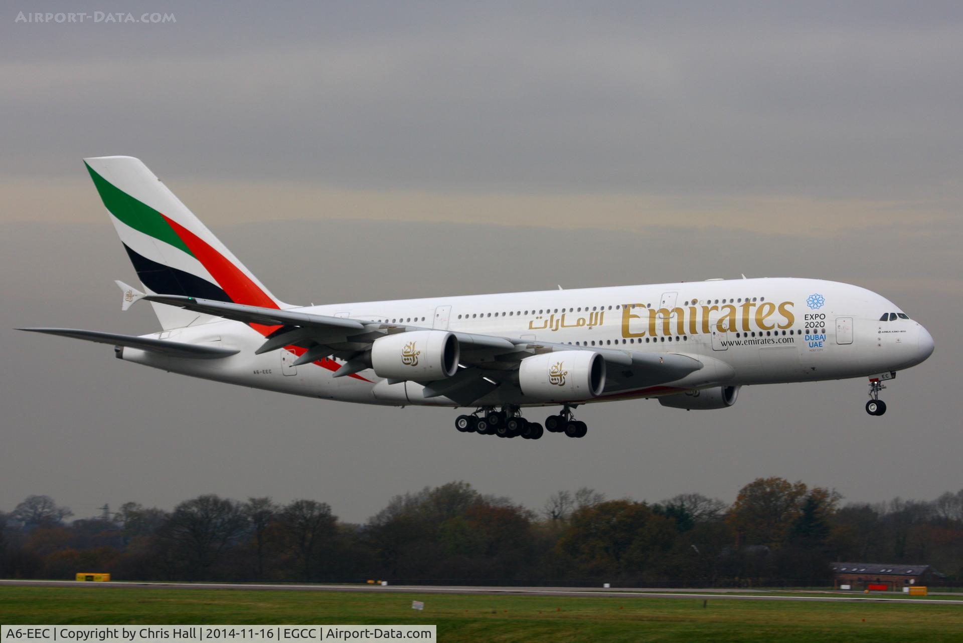 A6-EEC, 2012 Airbus A380-861 C/N 110, Emirates