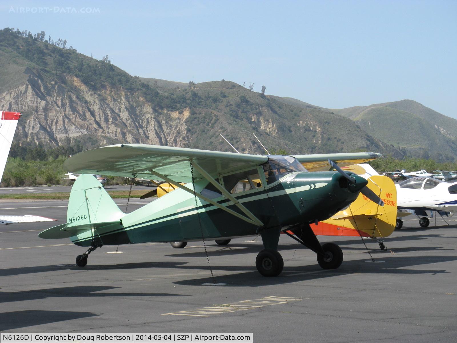N6126D, 1957 Piper PA-22-150 Tri-Pacer C/N 22-4770, 1957 Piper PA-22-150 TRI-PACER, Lycoming O-320 150 Hp, conversion to taildragger