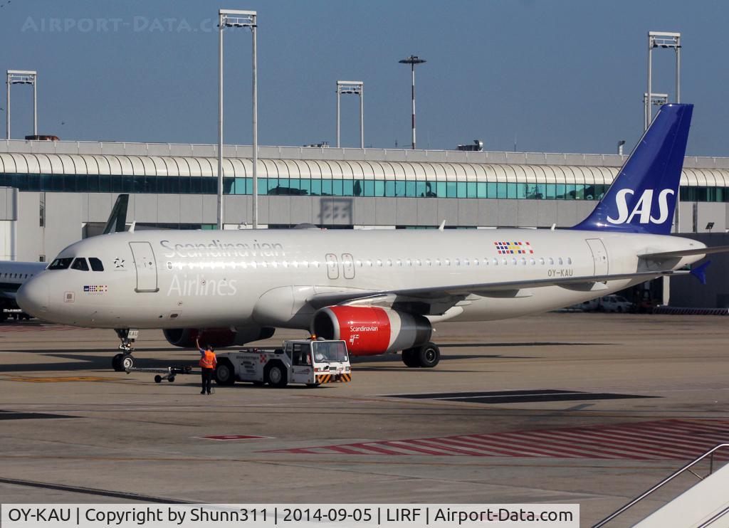 OY-KAU, 2007 Airbus A320-232 C/N 3227, Ready to taxi...