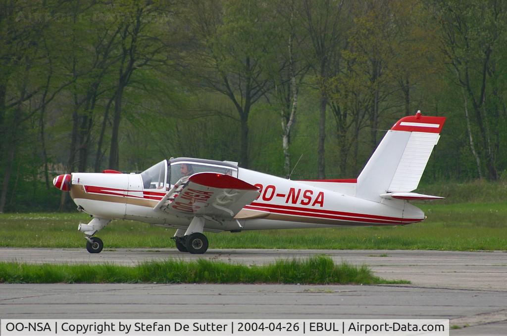 OO-NSA, Morane-Saulnier MS.893A Rallye Commodore 180 C/N 10612, @ EBUL.