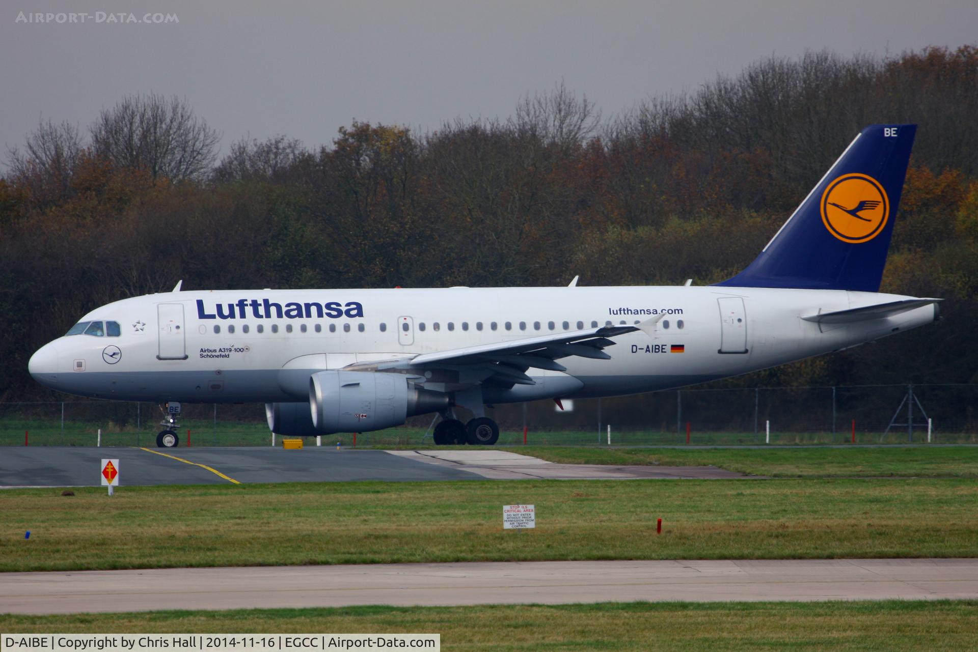 D-AIBE, 2010 Airbus A319-112 C/N 4511, Lufthansa