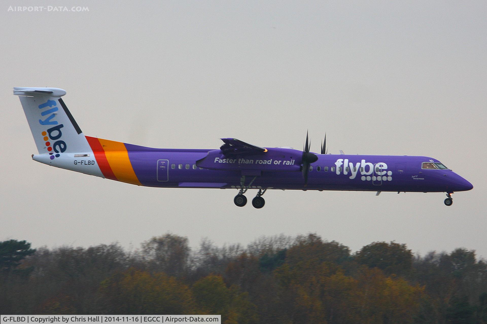 G-FLBD, 2009 De Havilland Canada DHC-8-402Q Dash 8 C/N 4259, flybe