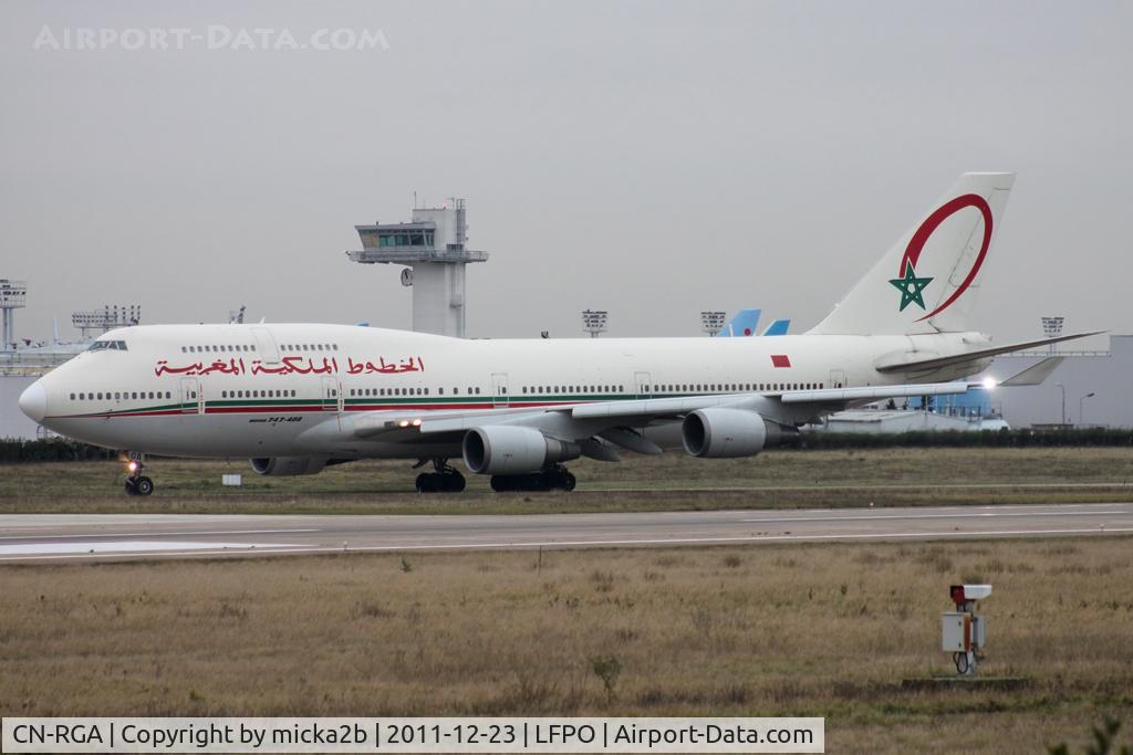 CN-RGA, 1993 Boeing 747-428 C/N 25629, Taxiing