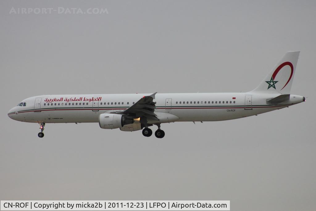 CN-ROF, 2006 Airbus A321-211 C/N 2726, Landing
