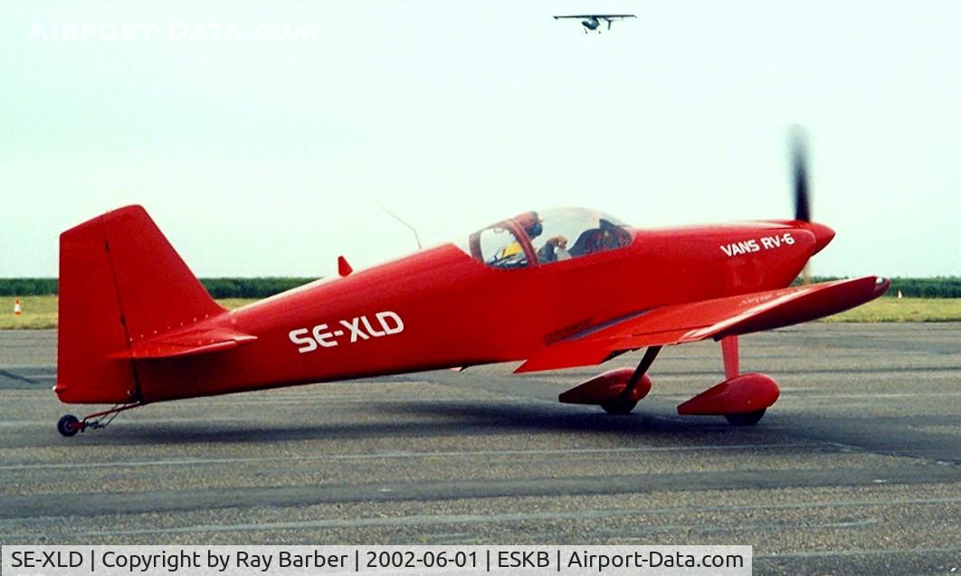 SE-XLD, 1992 Vans RV-6 C/N 20273, Van's RV-6 [20273] Barkarby~SE 01/06/2002