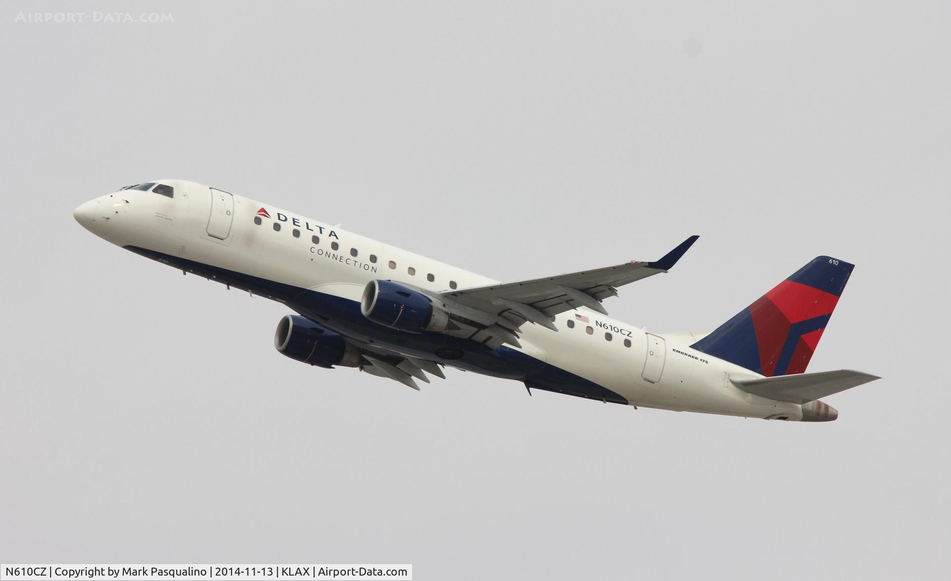 N610CZ, 2007 Embraer 175LR (ERJ-170-200LR) C/N 17000198, ERJ 170-200 LR