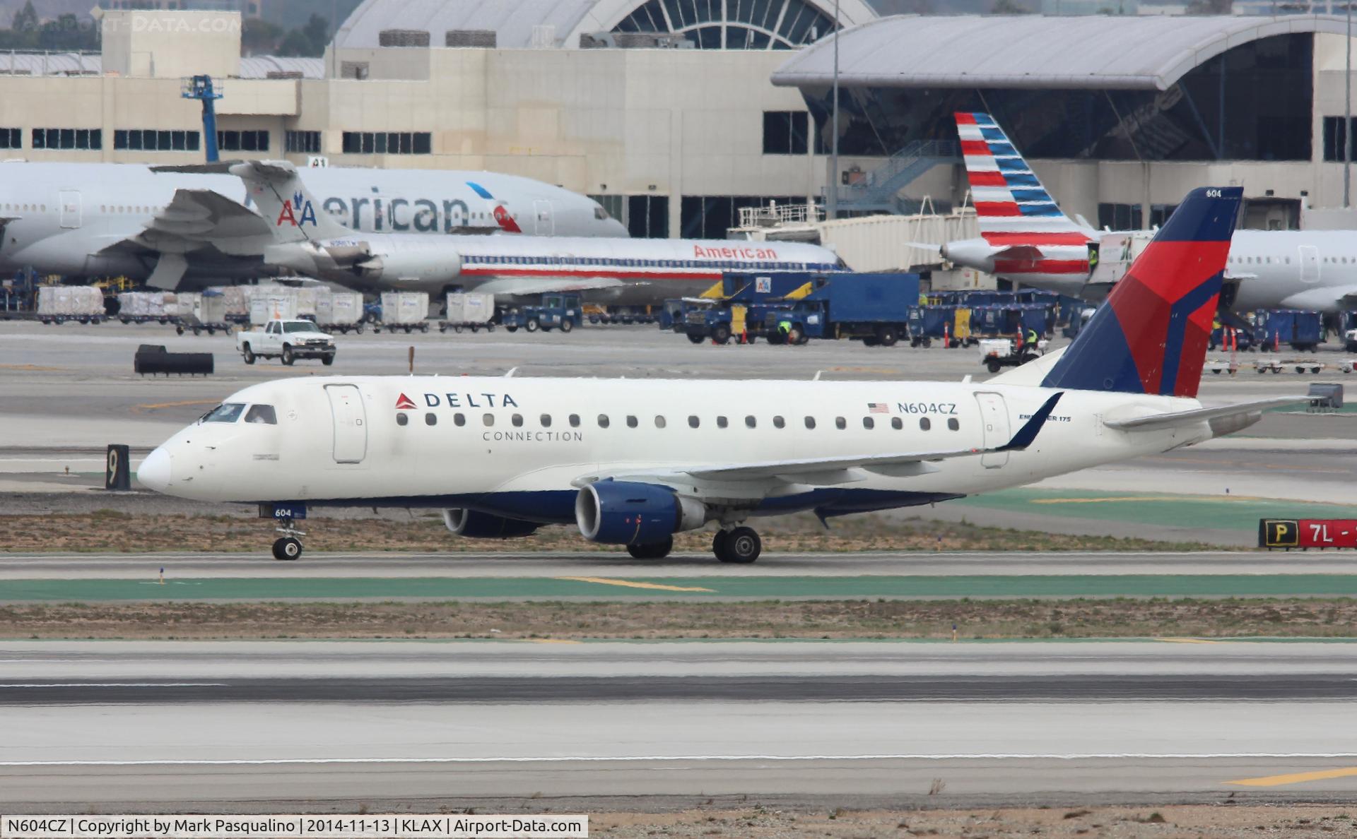 N604CZ, 2007 Embraer 175LR (ERJ-170-200LR) C/N 17000181, ERJ 170-200 LR