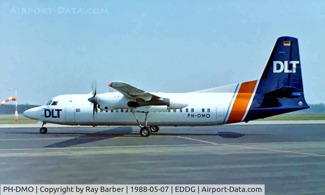PH-DMO, 1987 Fokker 50 C/N 20103, Fokker F-50 [20103] (DLT) Munster-Osnabruck~D 07/05/1988