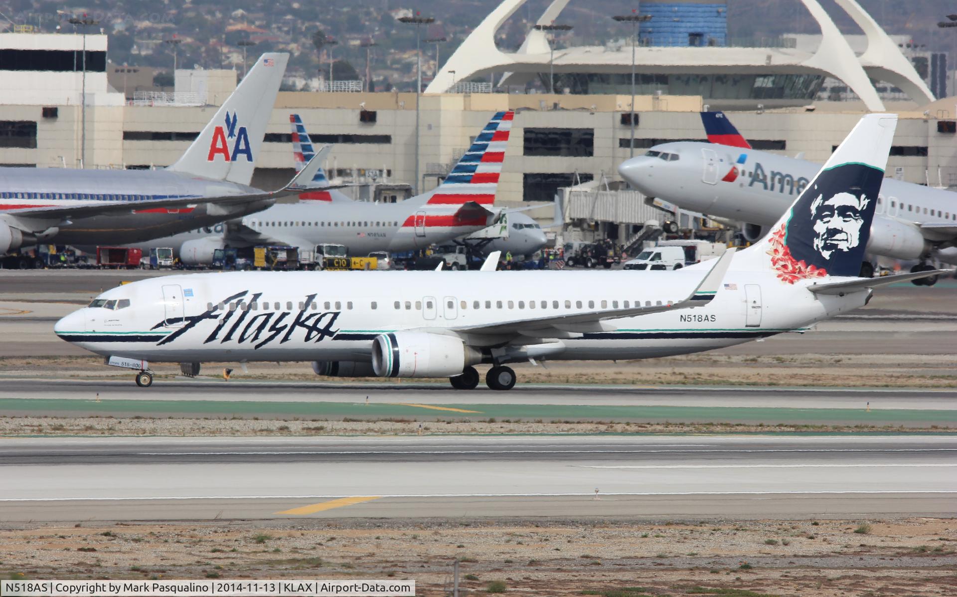 N518AS, 2008 Boeing 737-890 C/N 35693, Boeing 737-800