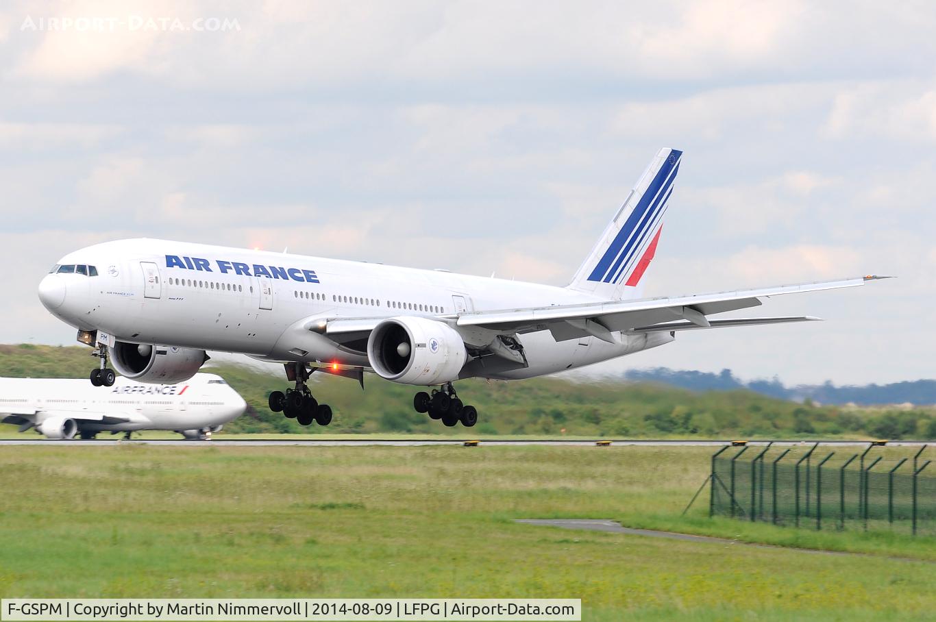 F-GSPM, 2000 Boeing 777-228/ER C/N 30456, Air France