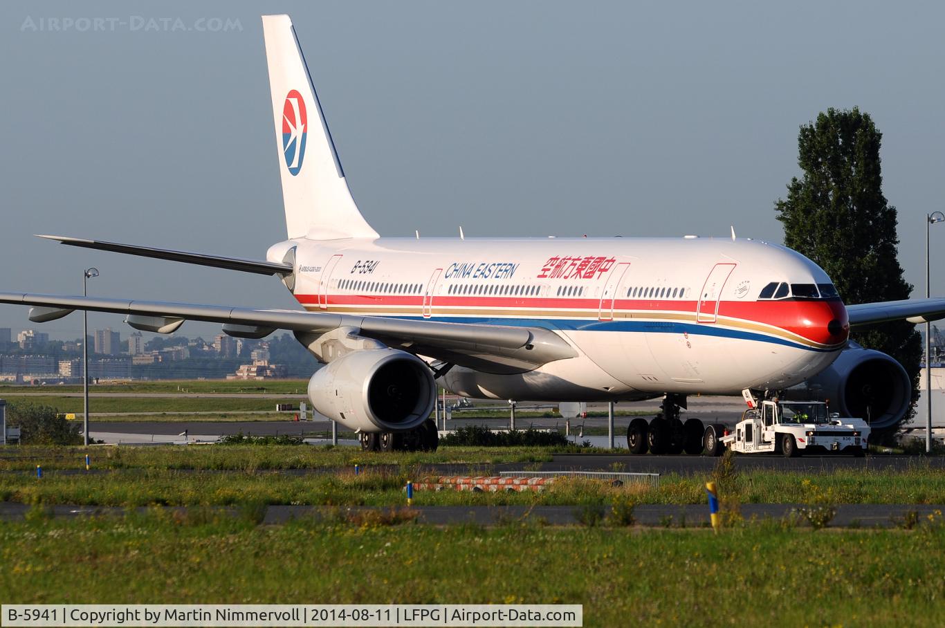 B-5941, 2013 Airbus A330-243 C/N 1494, China Eastern Airlines