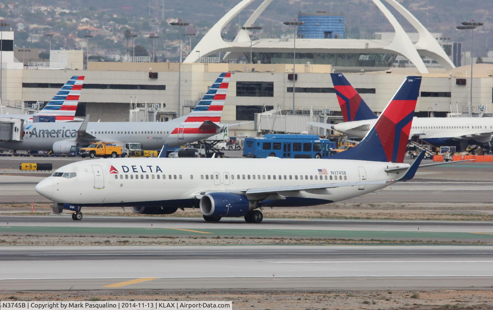 N3745B, 2001 Boeing 737-832 C/N 32373, Boeing 737-800