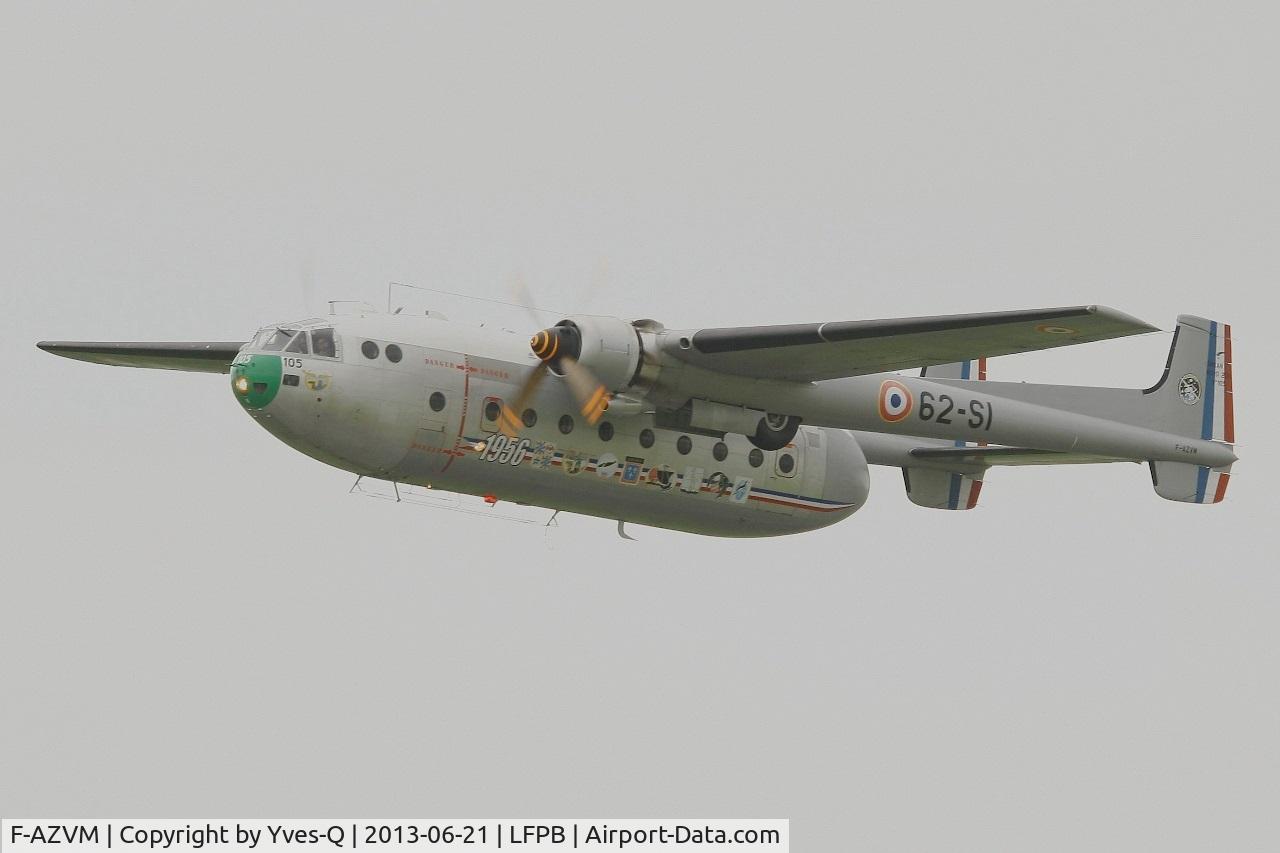F-AZVM, 1956 Nord N-2501F Noratlas C/N 105, Nord N-2501F Noratlas, On display, Paris-Le Bourget Air Show 2013