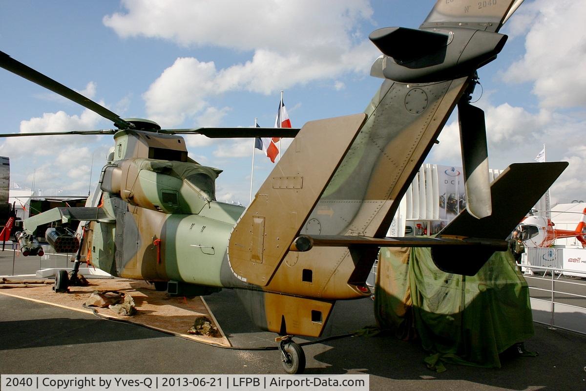 2040, Eurocopter EC-665 Tigre HAP C/N 2040, Eurocopter EC-665 Tigre HAP, Static display, Paris-Le Bourget (LFPB-LBG) Air Show 2013