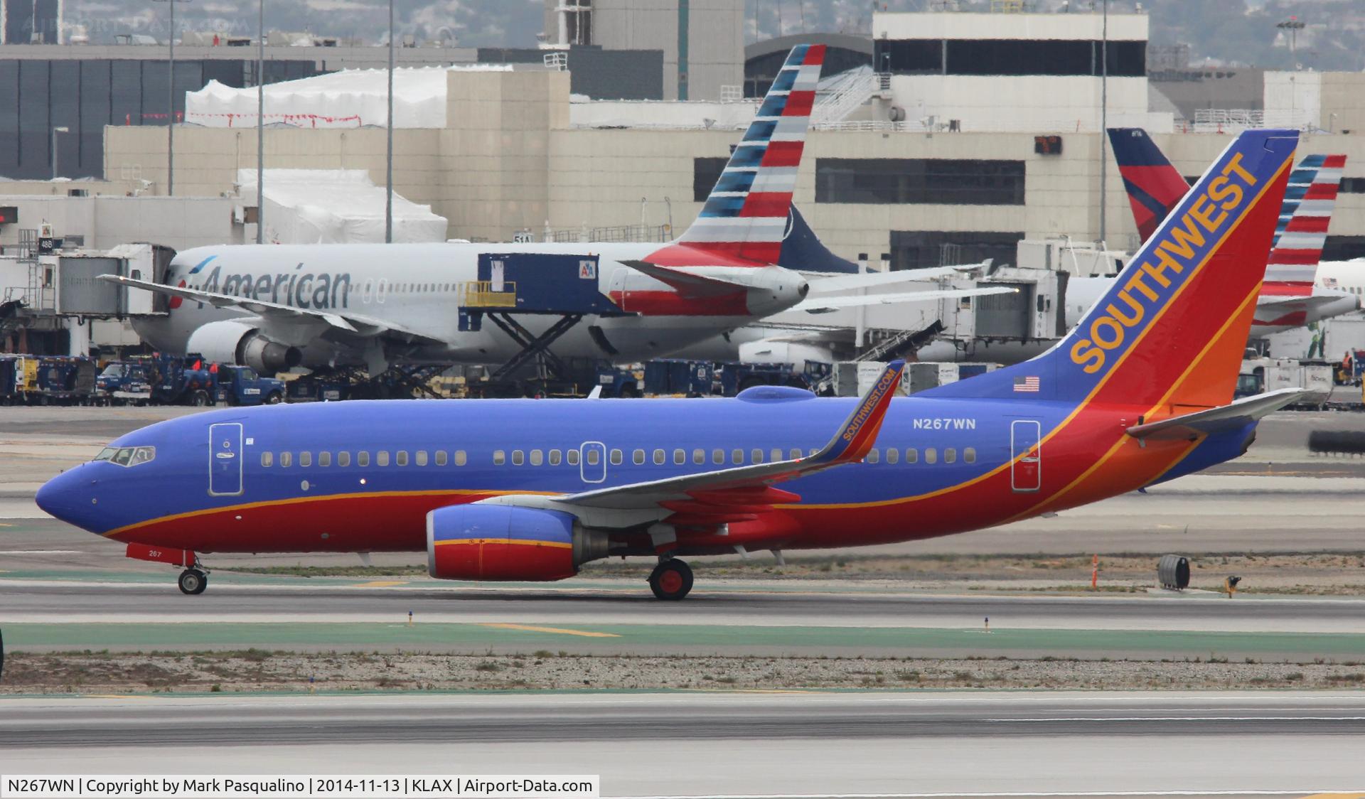 N267WN, 2007 Boeing 737-7H4 C/N 32525, Being 737-700