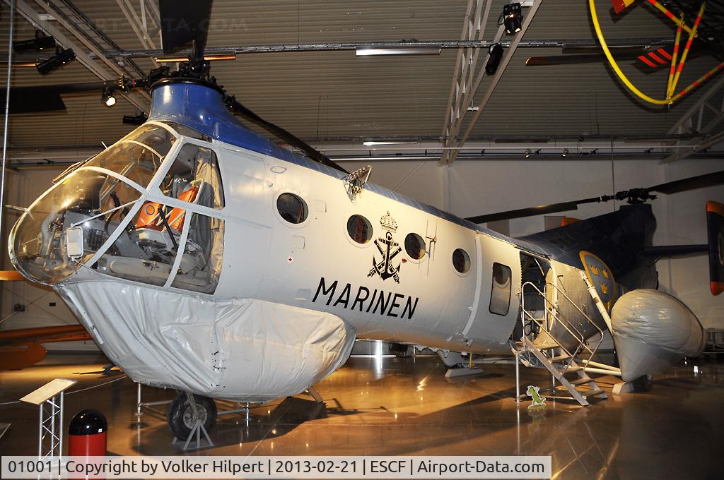 01001, 1958 Boeing Vertol Bv-44A C/N 497, at Linkoping