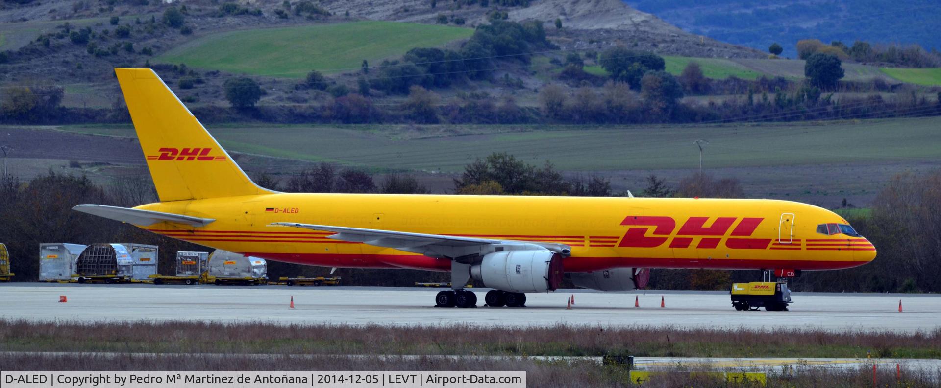 D-ALED, 1983 Boeing 757-236 C/N 22179, Foronda Vitoria-Gasteiz - España