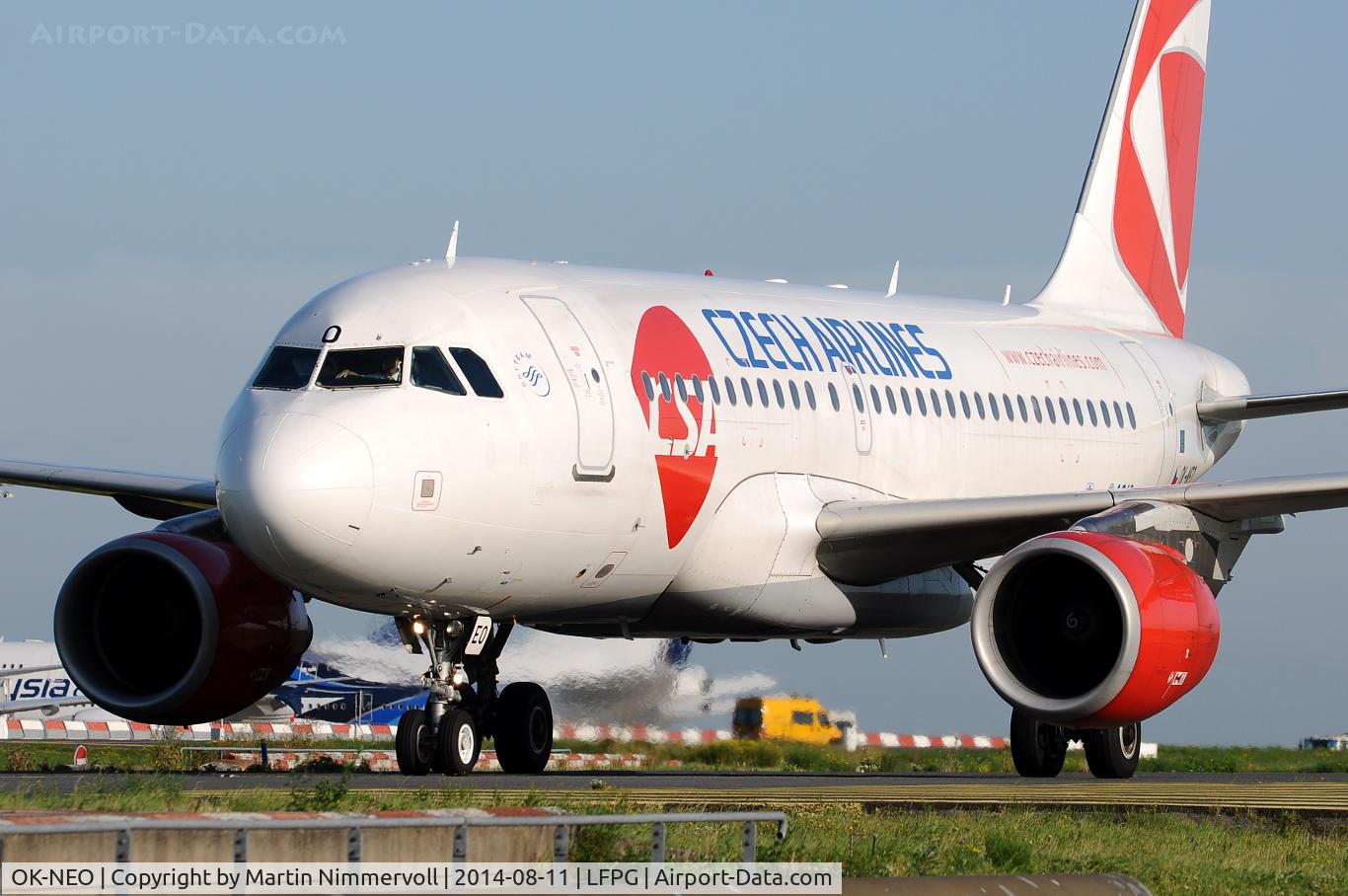 OK-NEO, 2008 Airbus A319-112 C/N 3452, CSA