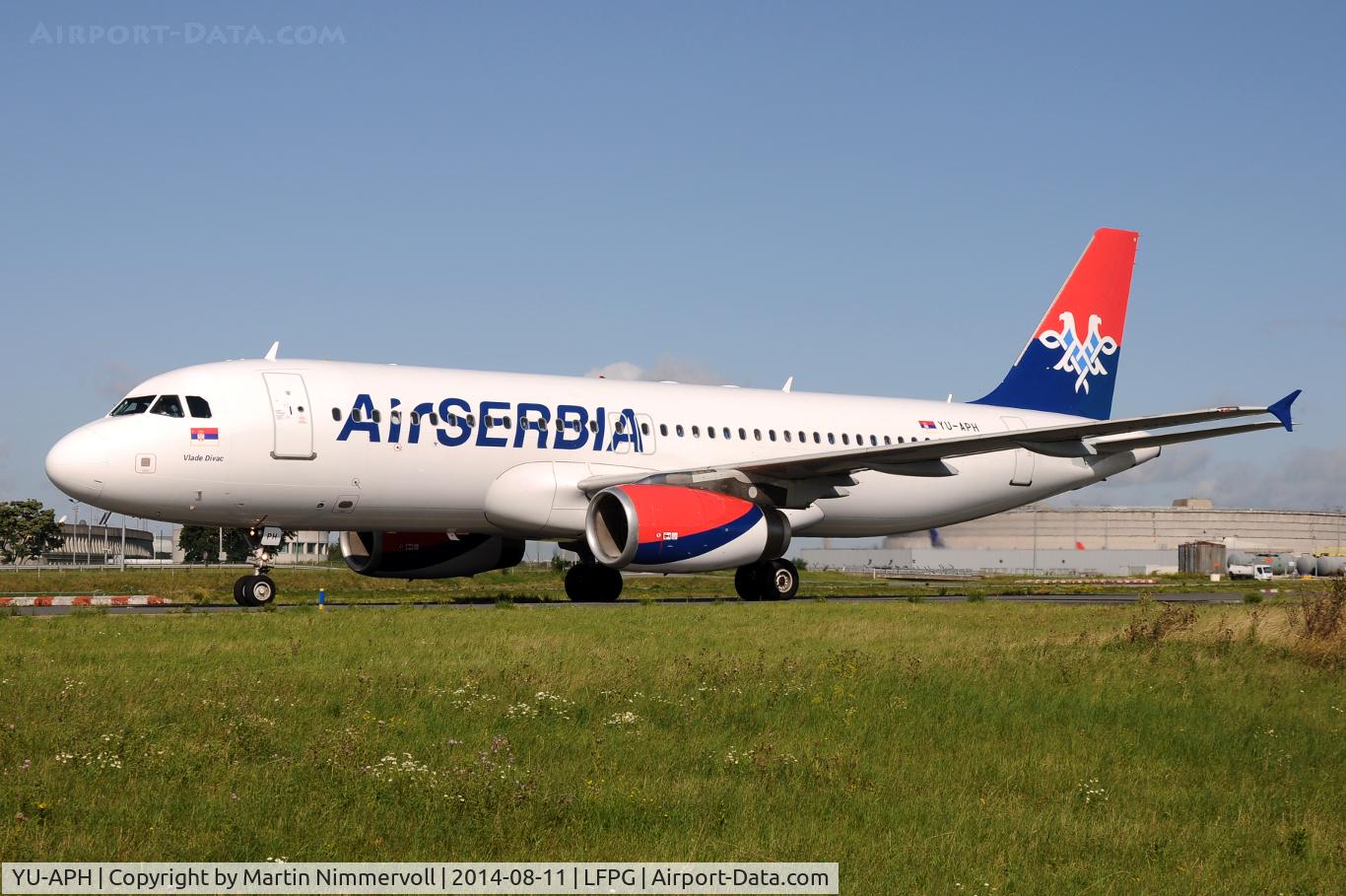 YU-APH, 2005 Airbus A320-232 C/N 2645, Air Serbia