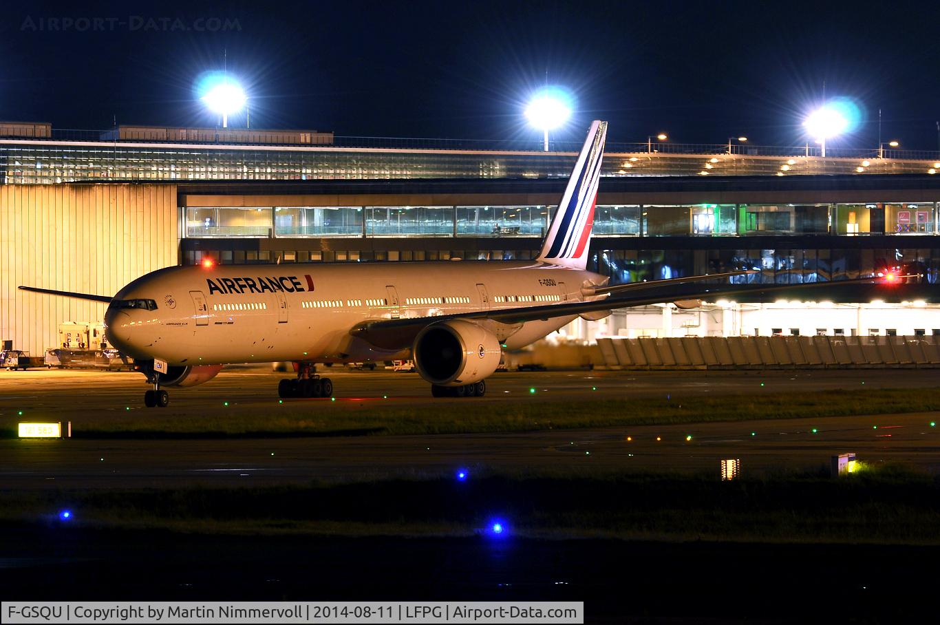 F-GSQU, 2007 Boeing 777-328/ER C/N 32847, Air France