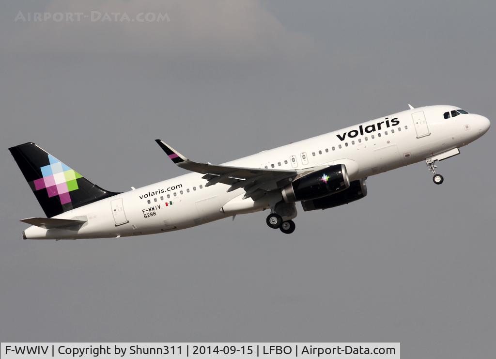 F-WWIV, 2014 Airbus A320-233 C/N 6288, C/n 6288 - To be XA-VLE