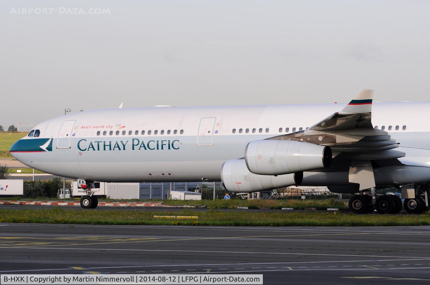 B-HXK, Airbus A340-313 C/N 228, Cathay Pacific