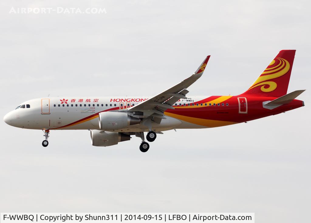 F-WWBQ, 2014 Airbus A320-214 C/N 6246, C/n 6246 - To be B-LPM