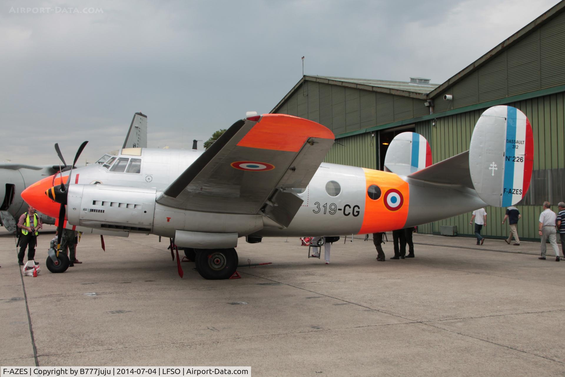 F-AZES, Dassault MD-312 Flamant C/N 226, at Nancy-Ochey