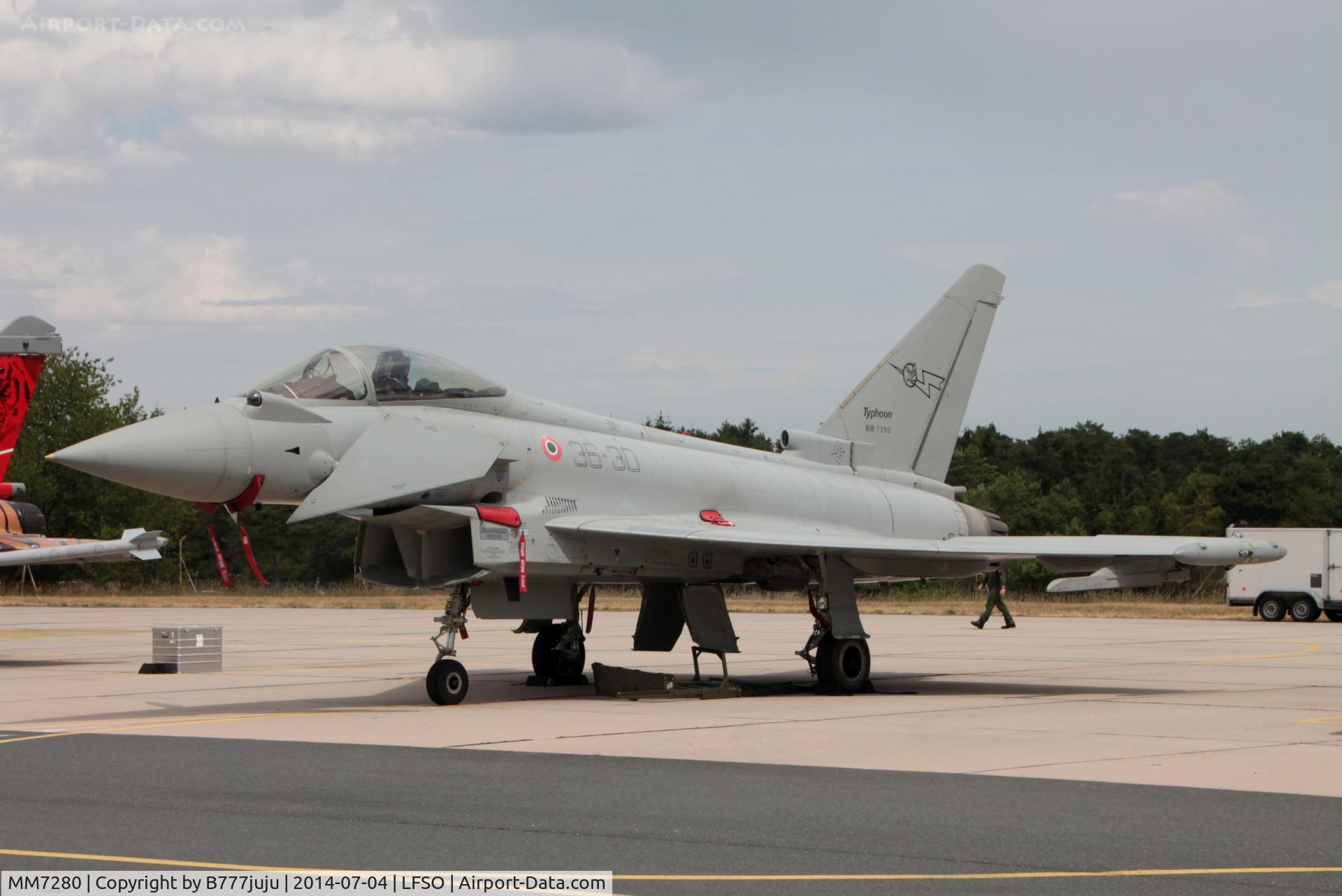 MM7280, Eurofighter EF-2000 Typhoon S C/N IS012, at Nancy-Ochey