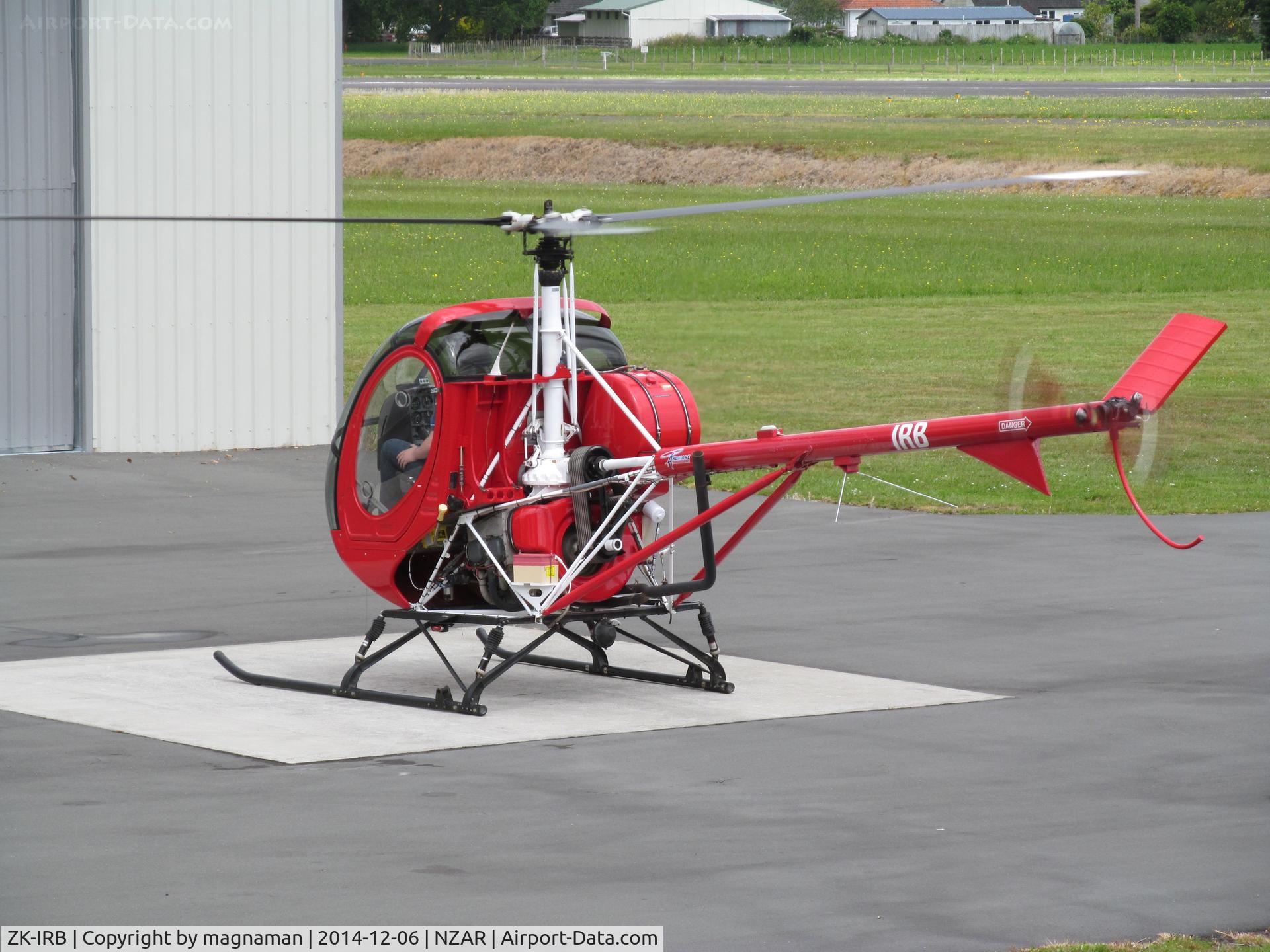 ZK-IRB, Schweizer 269C-1 C/N 0238, Winding up