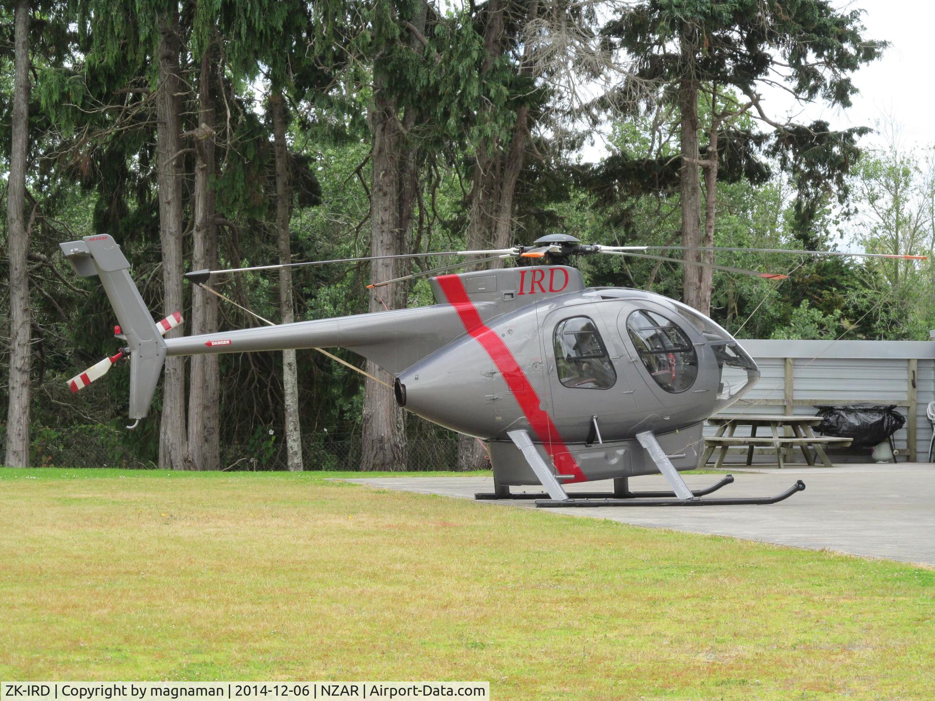 ZK-IRD, 2000 Hughes 369E C/N 0328E, Tax man's chopper