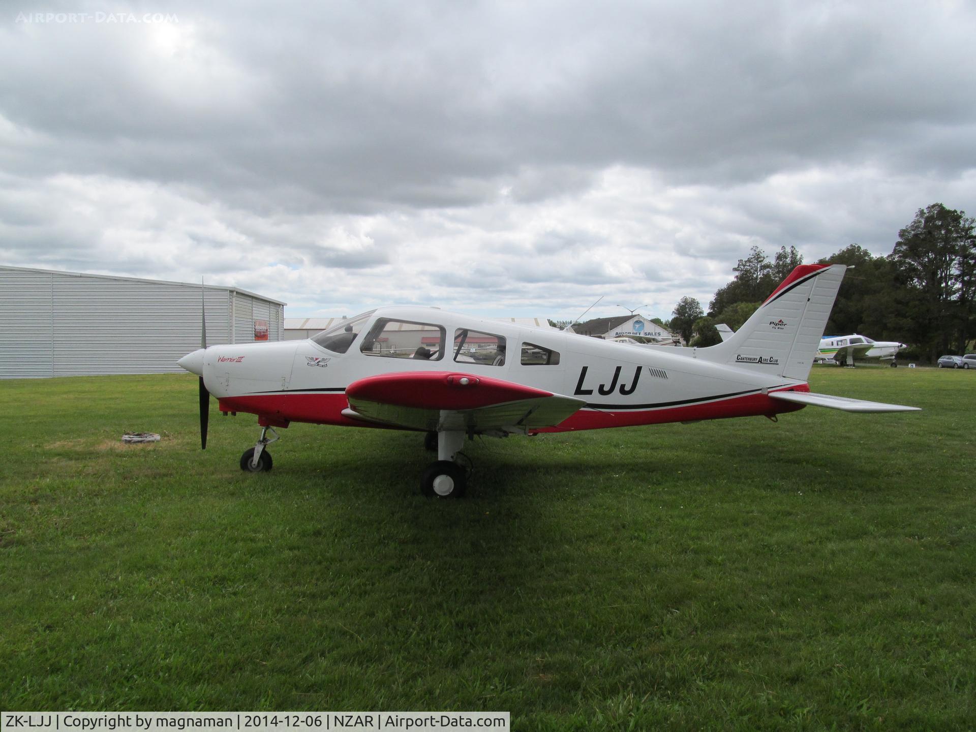 ZK-LJJ, Piper PA-28-161 C/N 28-42321, aero club visitor
