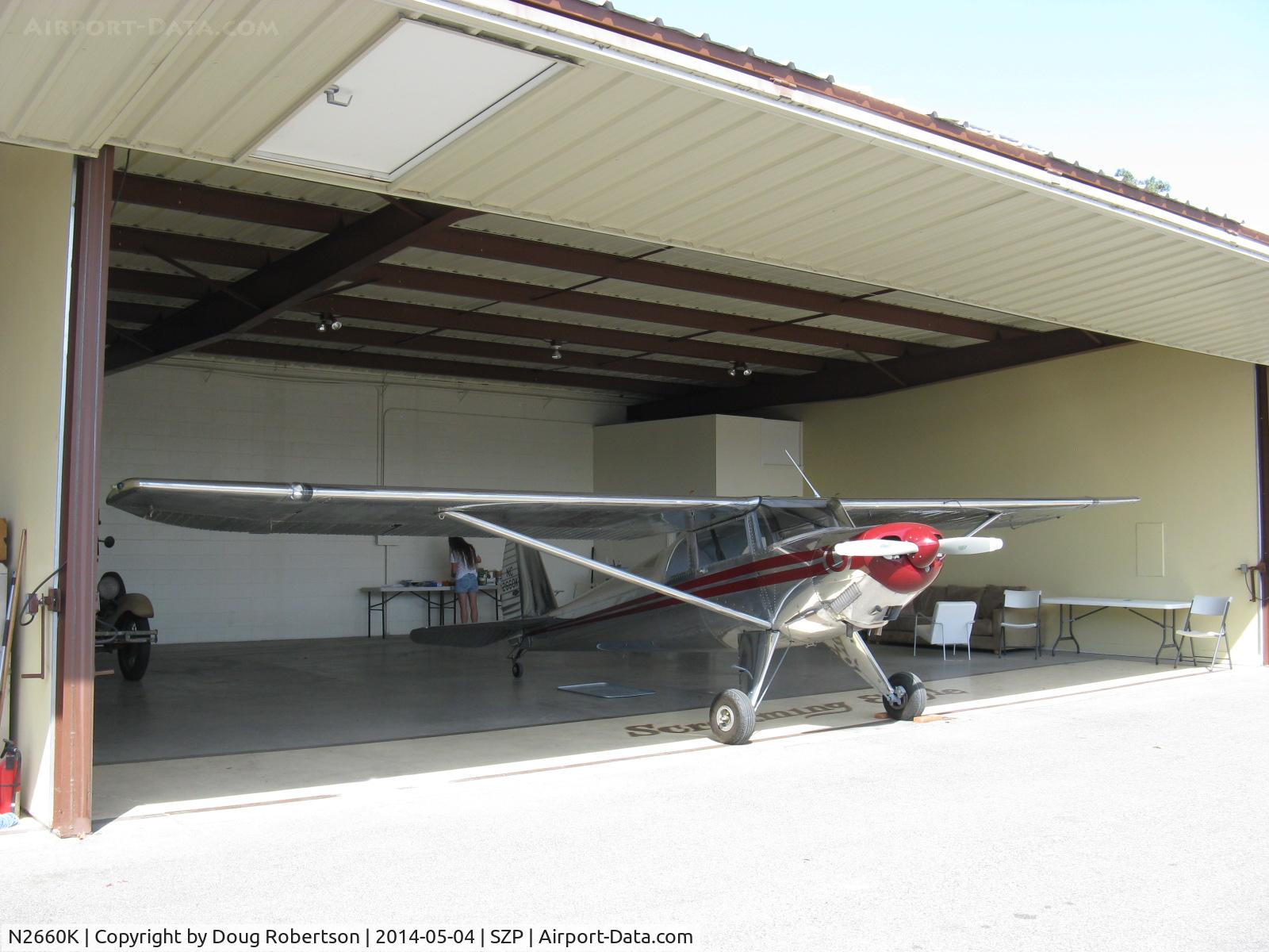 N2660K, 1947 Luscombe 8E Silvaire C/N 5387, 1947 Luscombe 8E, Continental C85 85 Hp