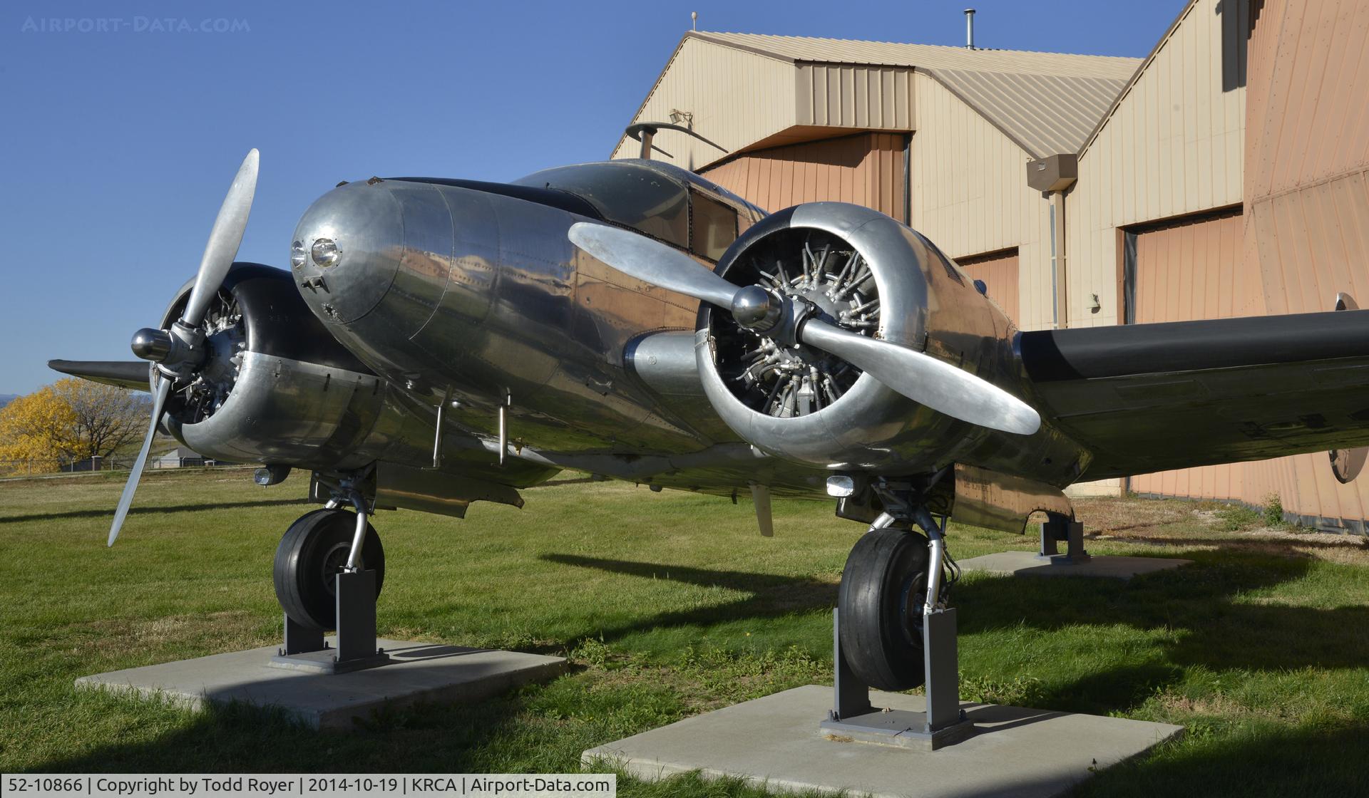 52-10866, 1952 Beech C-45H Expeditor C/N AF-796, At the South Dakota Air and Space Museum