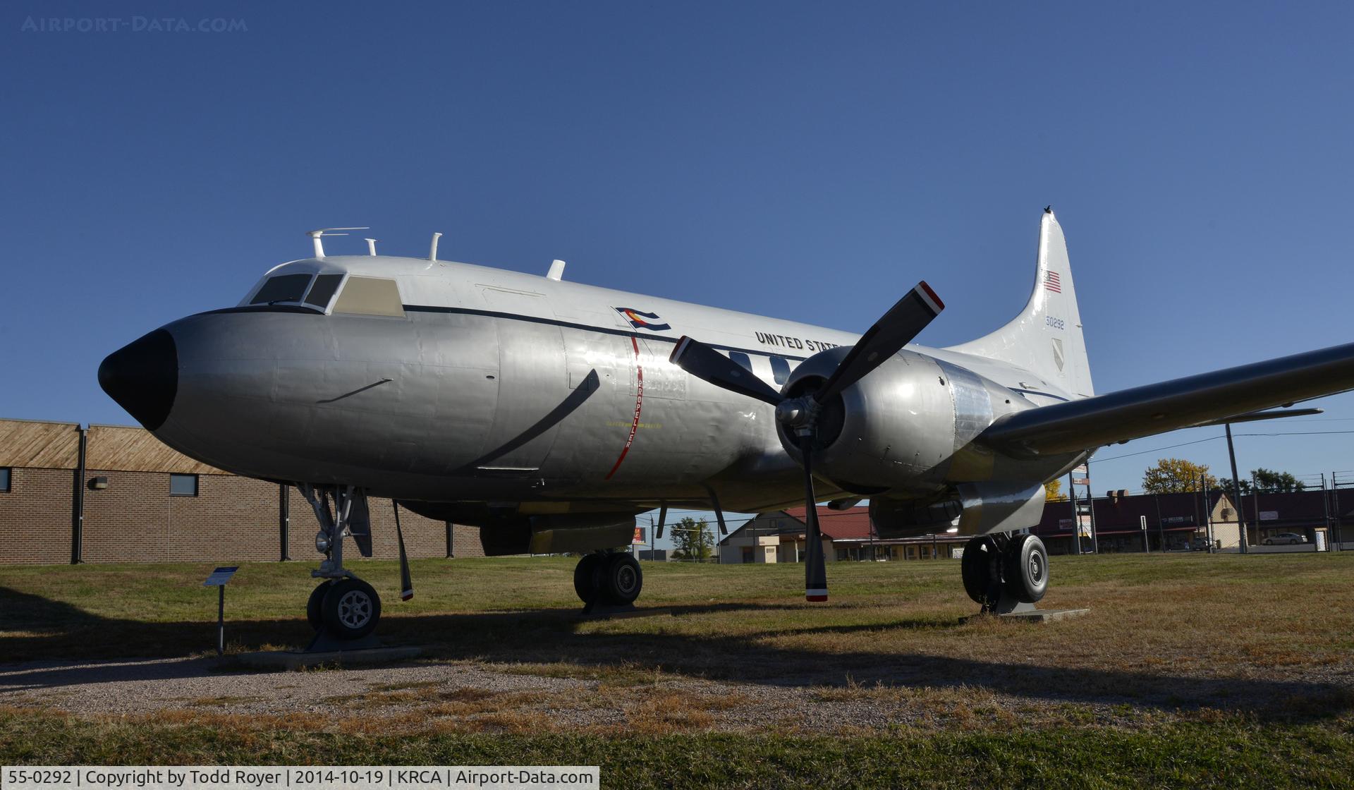 55-0292, 1954 Convair C-131D Samaritan C/N 315, At the South Dakota Air and Space Museum