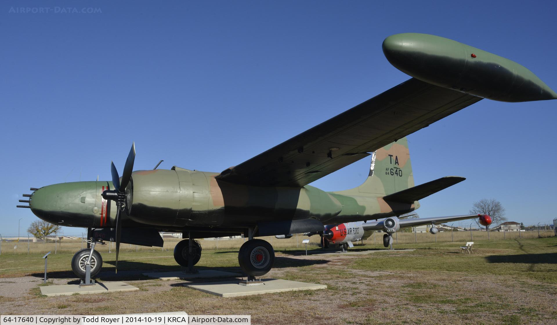 64-17640, 1964 Douglas-On Mark B-26K Counter Invader C/N 29175 (was 44-35896), At the South Dakota Air and Space Museum