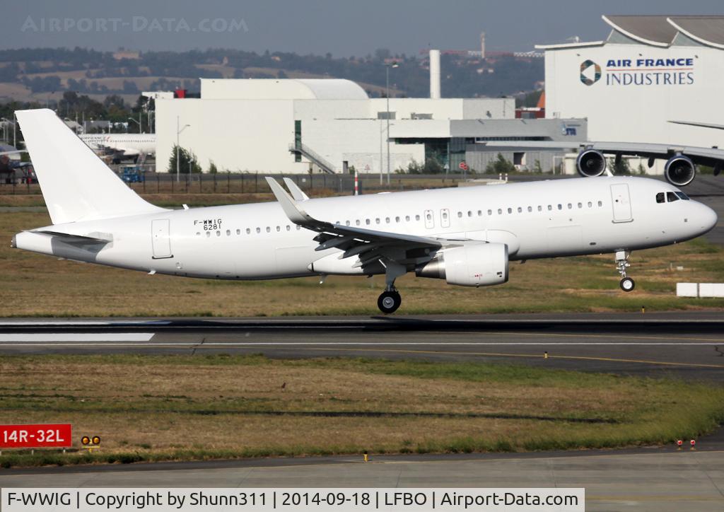 F-WWIG, 2014 Airbus A320-216 C/N 6281, C/n 6281 - For Chengdu Airlines