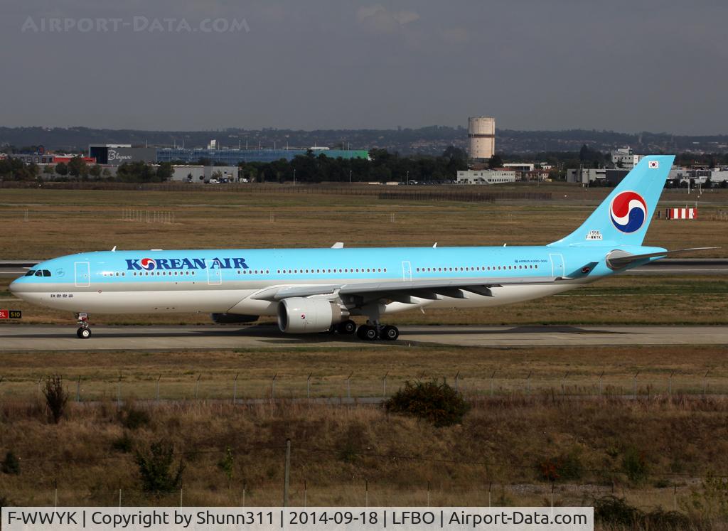 F-WWYK, 2014 Airbus A330-323 C/N 1556, C/n 1556 - To be HL8001