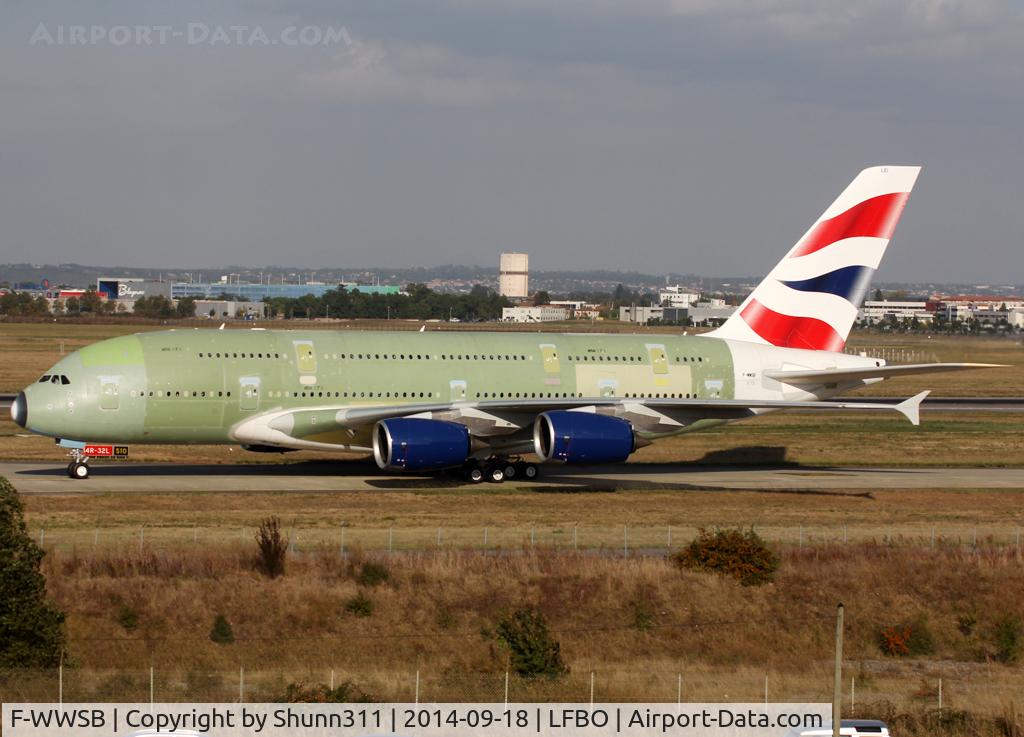 F-WWSB, 2014 Airbus A380-841 C/N 173, C/n 0173 - For British Airways