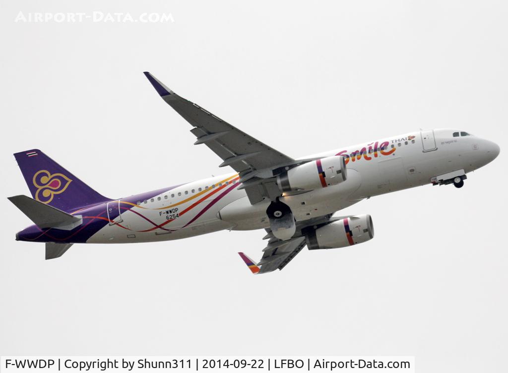 F-WWDP, 2014 Airbus A320-232 C/N 6254, C/n 6254 - To be HS-TXP
