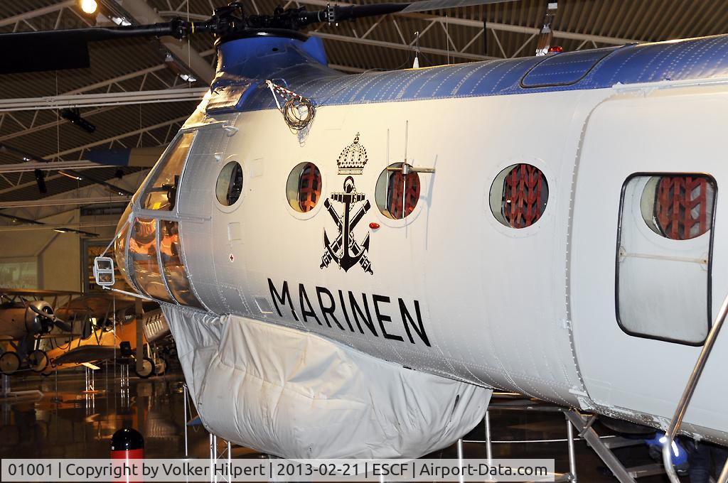 01001, 1958 Boeing Vertol Bv-44A C/N 497, at Linkoping