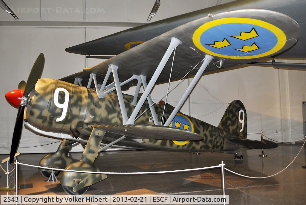 2543, Fiat CR.42 Falco C/N 921, at Linkoping