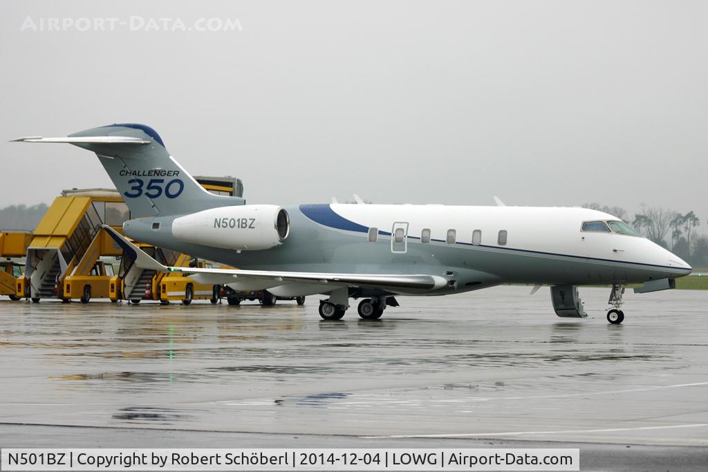 N501BZ, 2014 Bombardier Challenger 350 (BD-100-1A10) C/N 20501, N501BZ @ LOWG