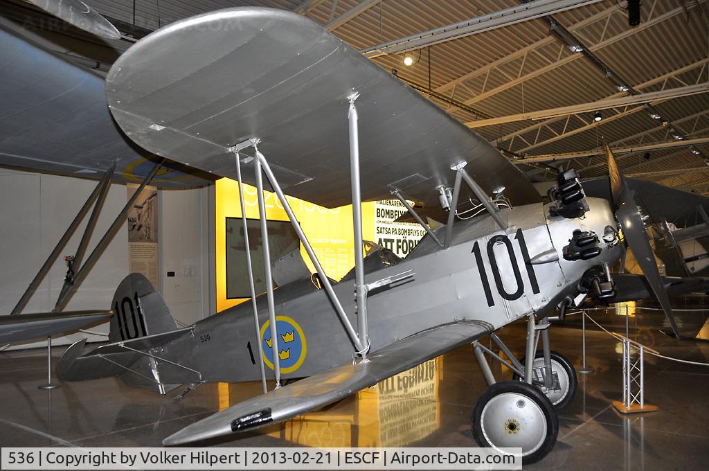 536, 1934 Raab-Katzenstein RK-26 Tigerschwalbe C/N 20, at Linkoping