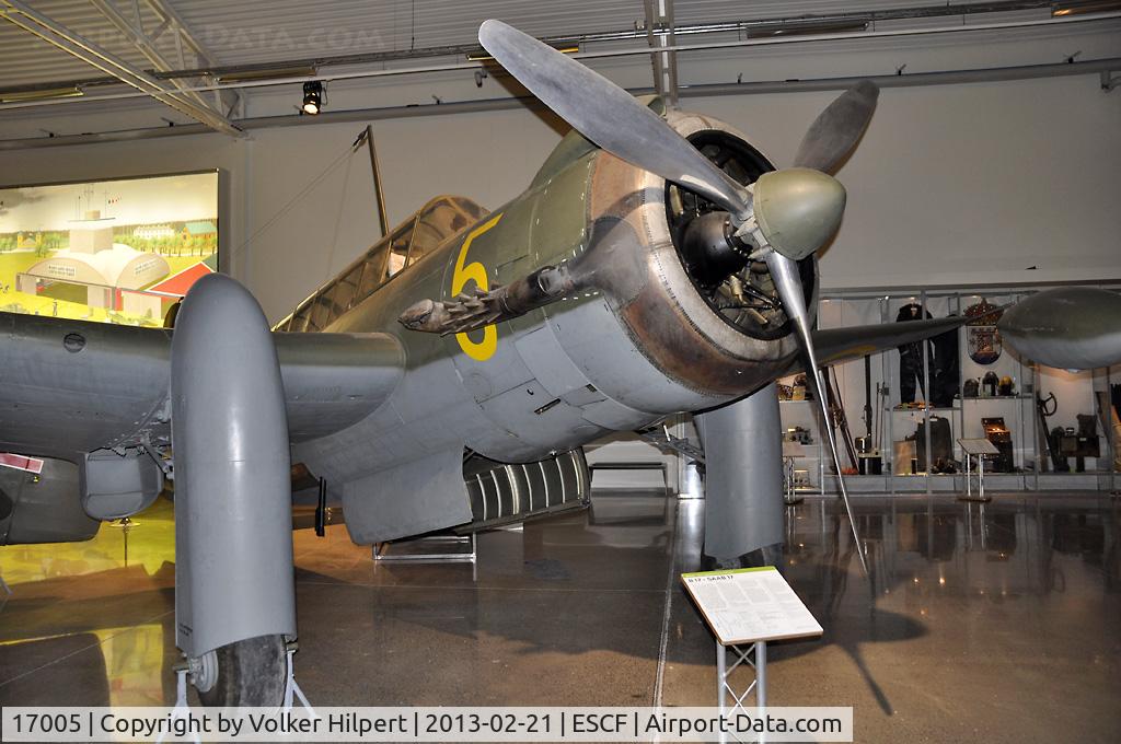 17005, Saab B17BL C/N 17005, at Linkoping
