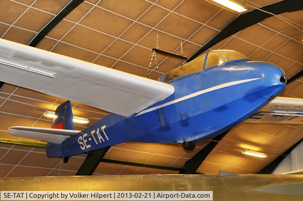 SE-TAT, 1961 Scheibe Bergfalke II/55 C/N 332, at Nykoping