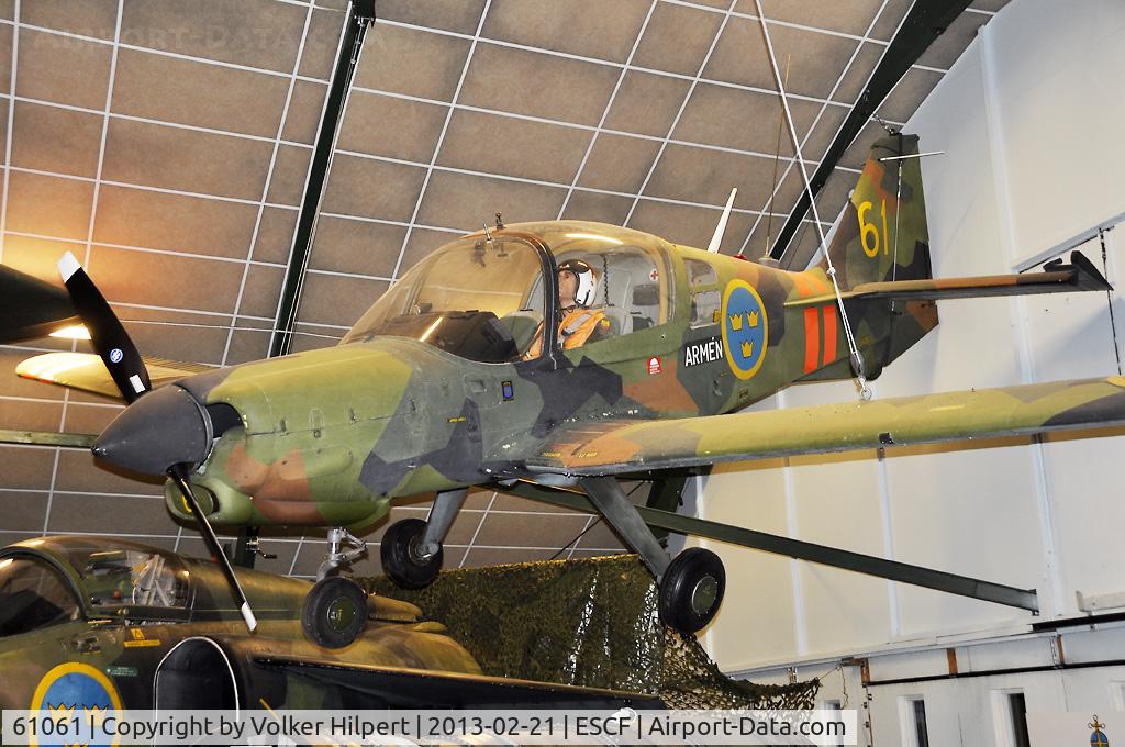 61061, Scottish Aviation Sk61 Bulldog C/N 179, at Nykoping